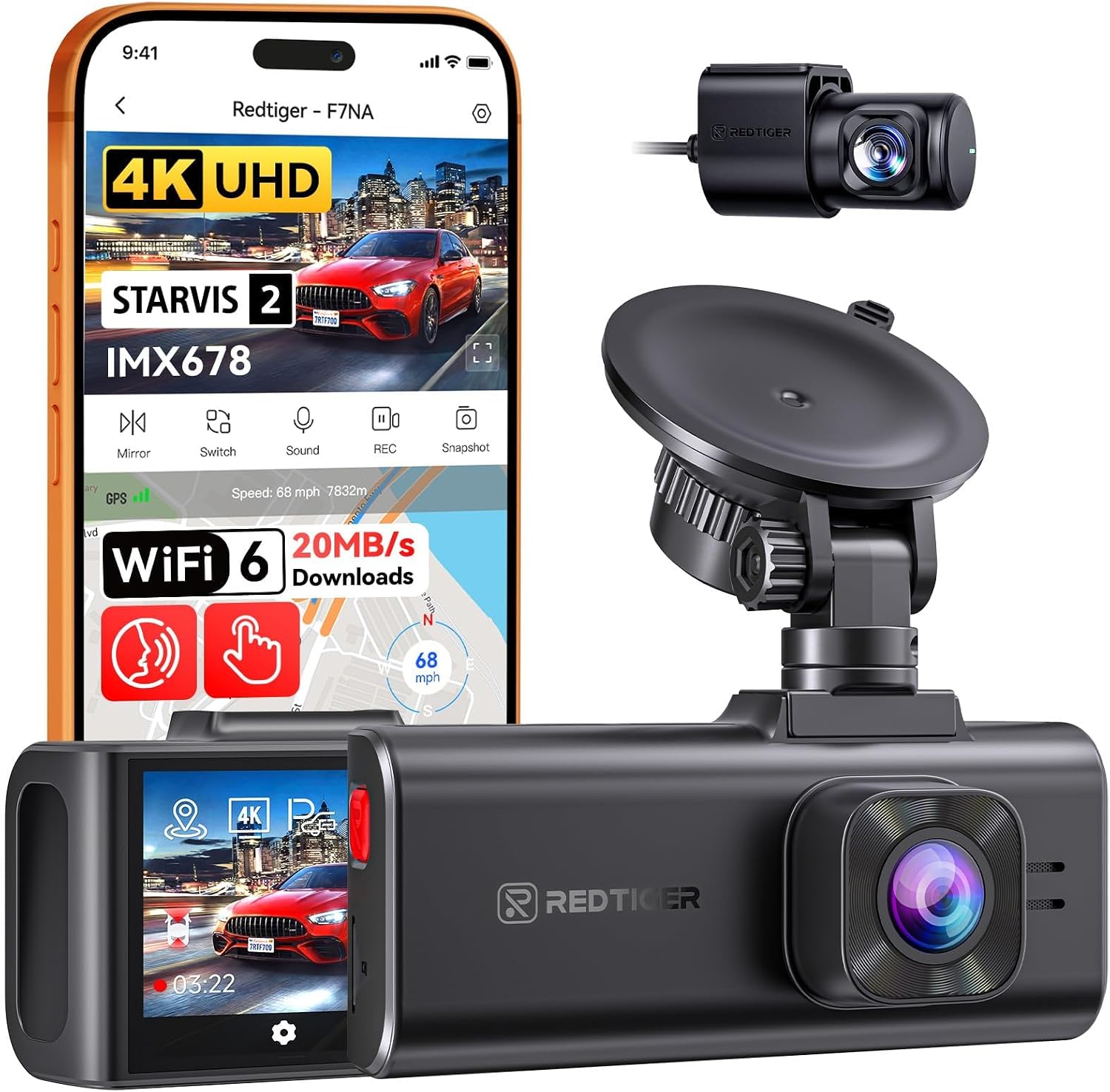 Redtiger F7NA Dash Cam