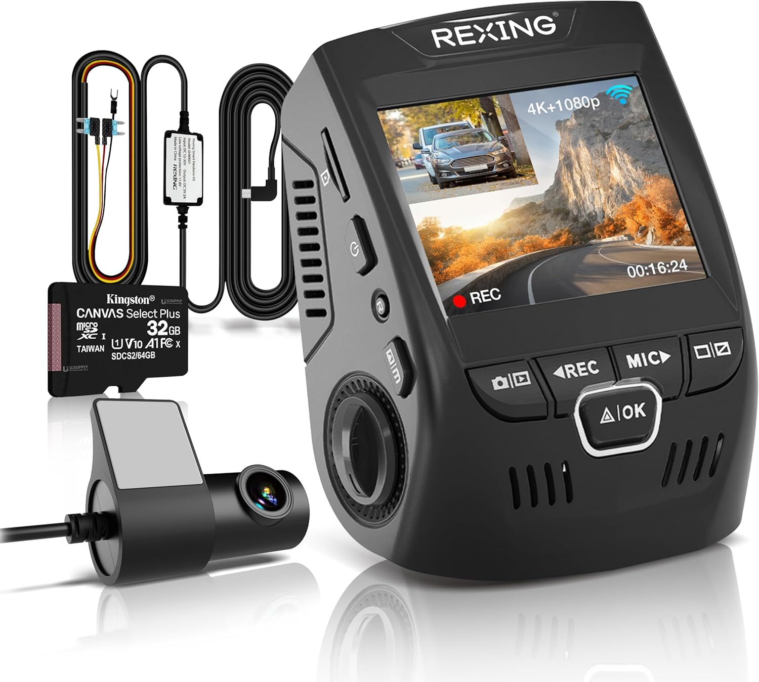 Rexing V1P 4K Dash Cam