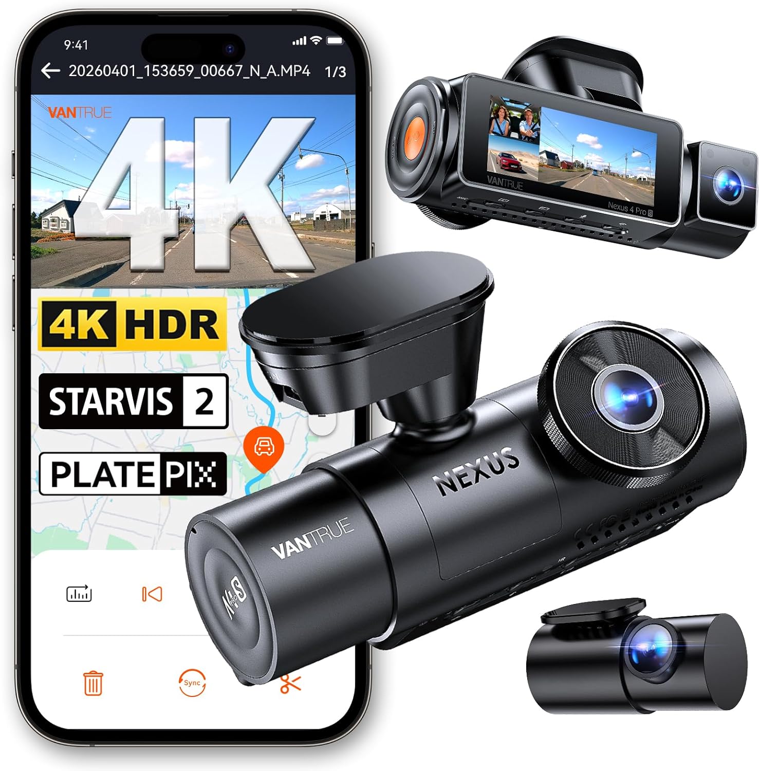 Vantrue N4 PRO S Dash Cam
